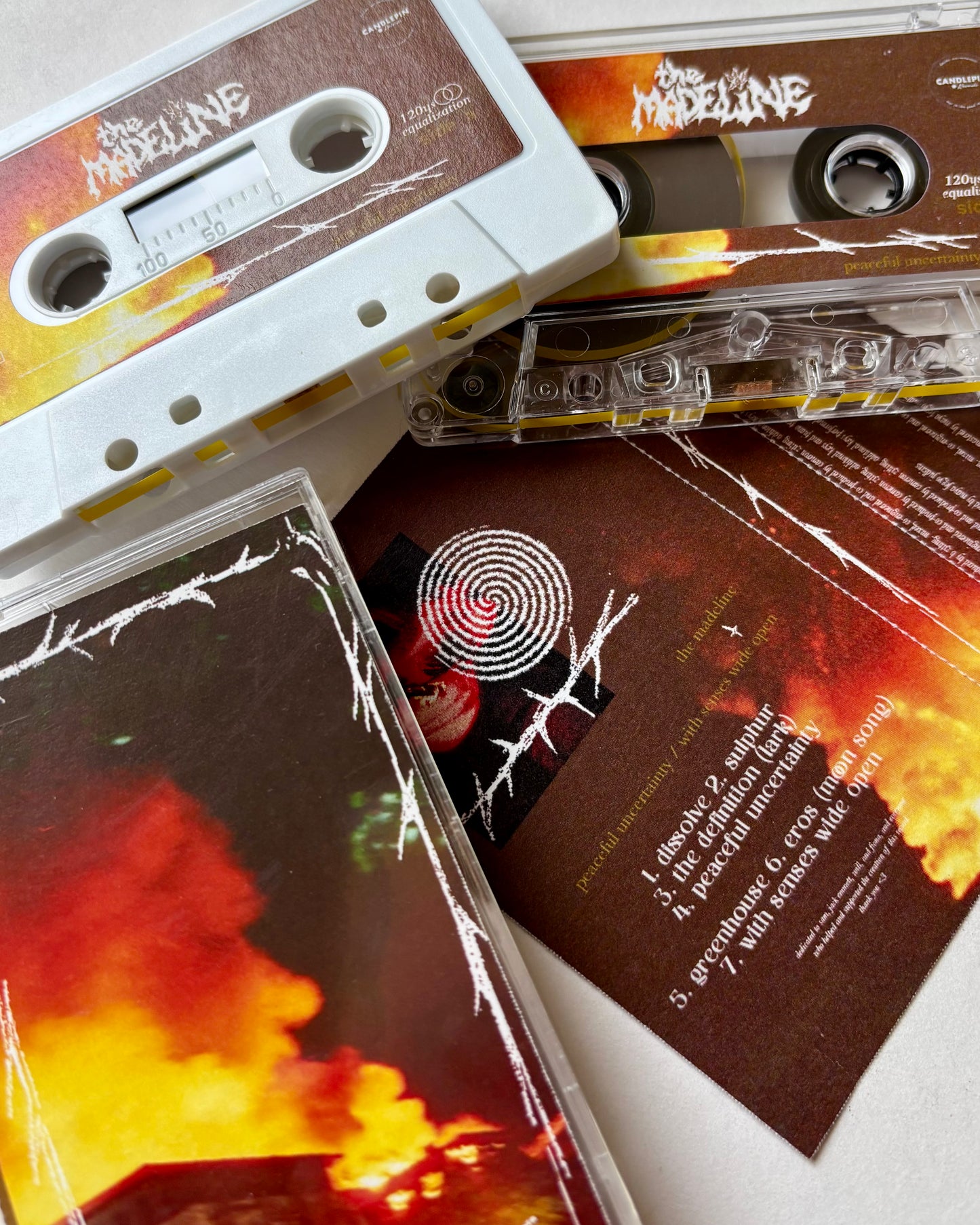 PT-139 ‘Peaceful Uncertainty / With Senses Wide Open’ by The Madeline (ltd. 50)