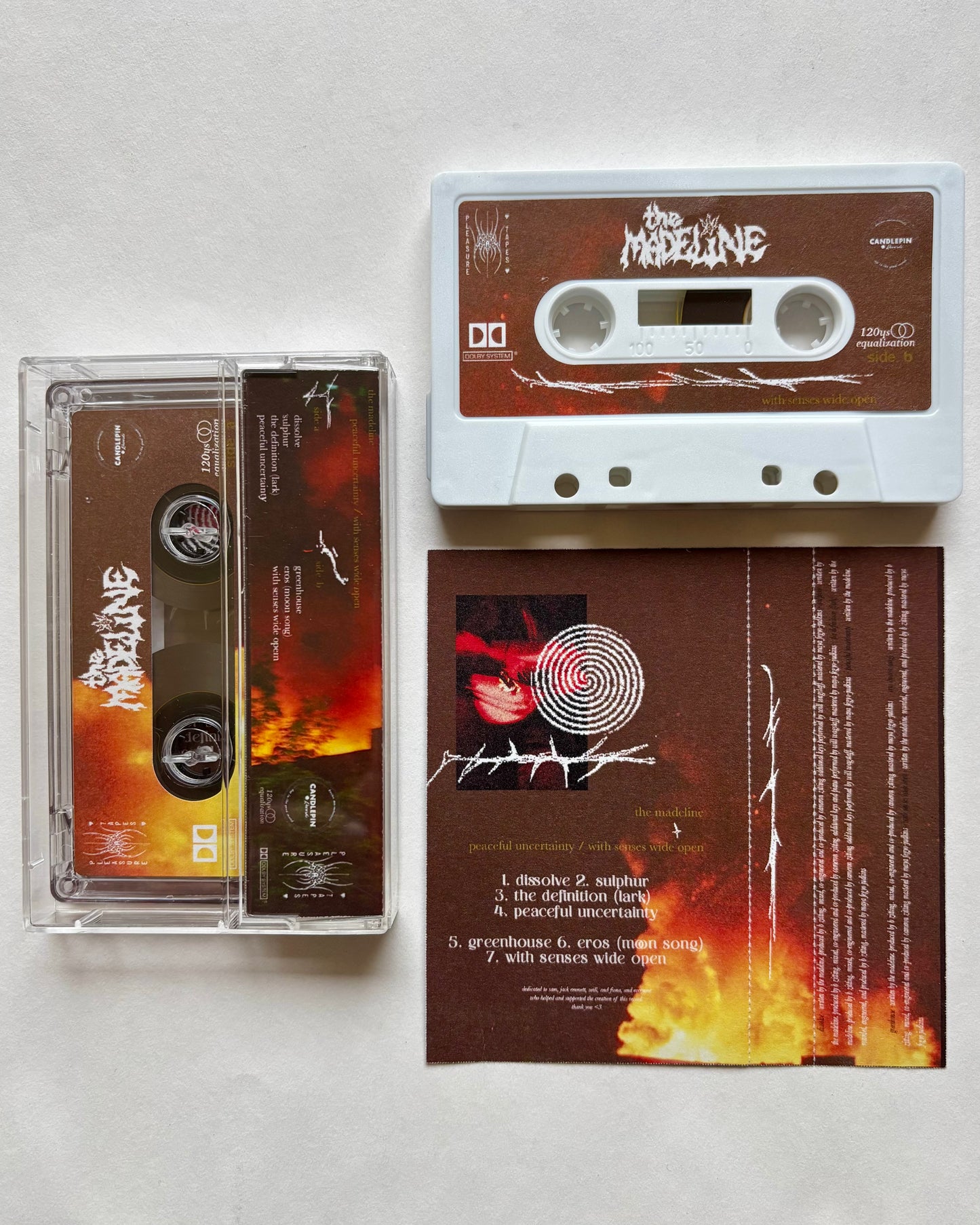 PT-139 ‘Peaceful Uncertainty / With Senses Wide Open’ by The Madeline (ltd. 50)