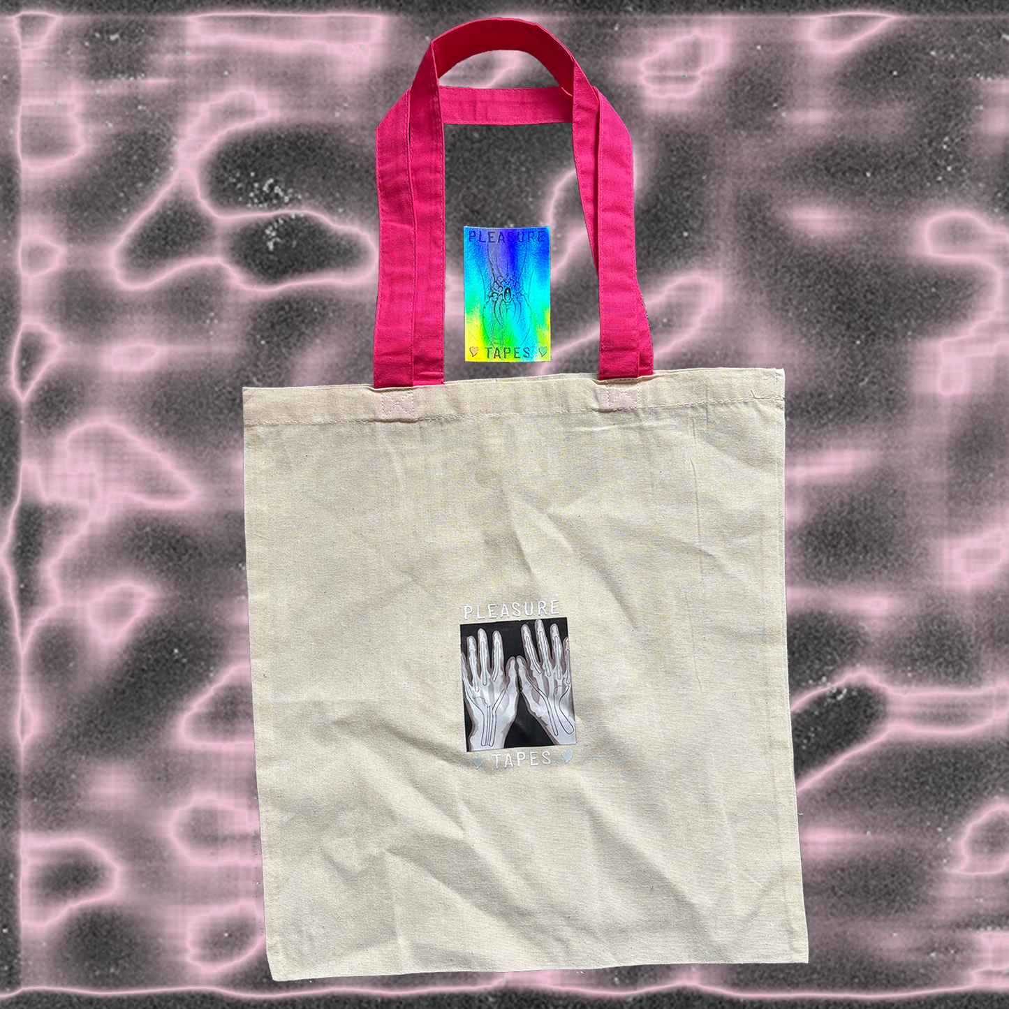 Pleasure Tapes Logo Tote Bag