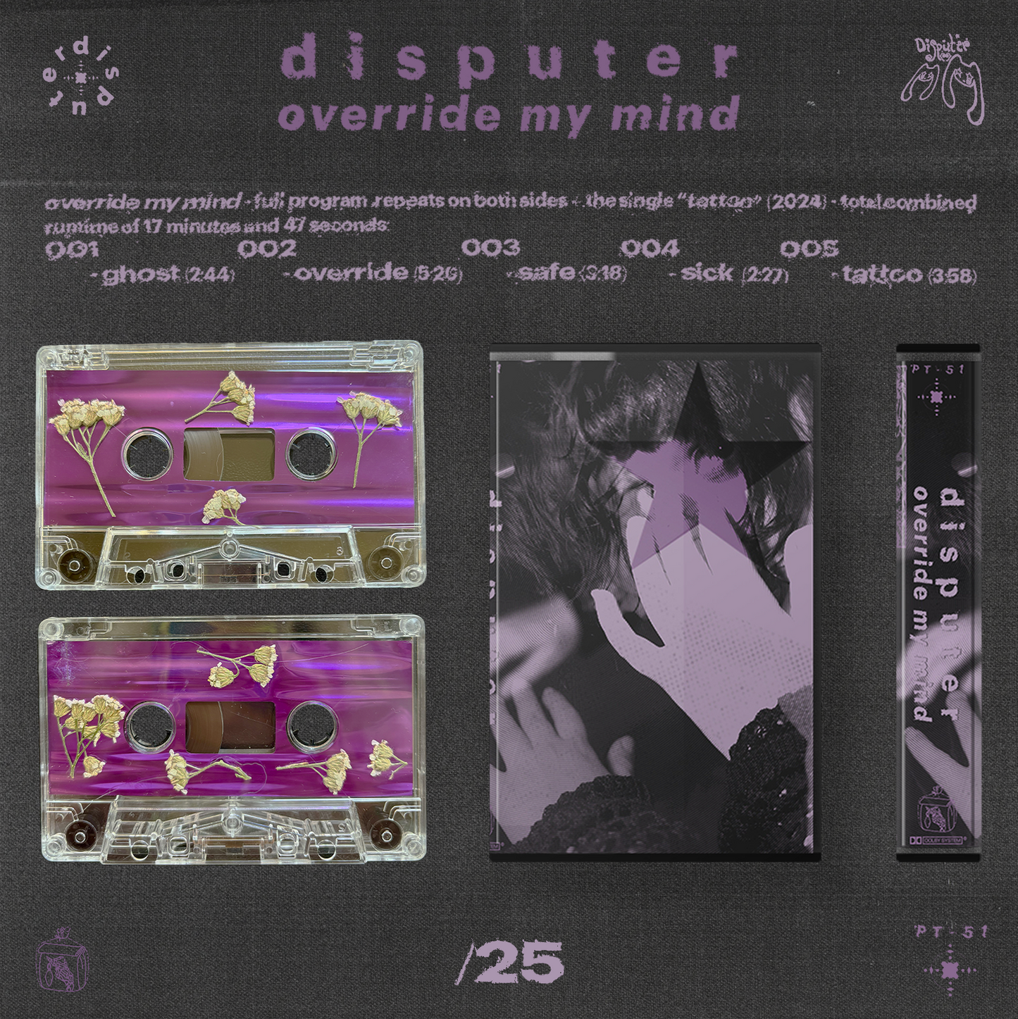 PT-51 “Override My Mind” by Disputer (ltd. 25) *PREORDER*