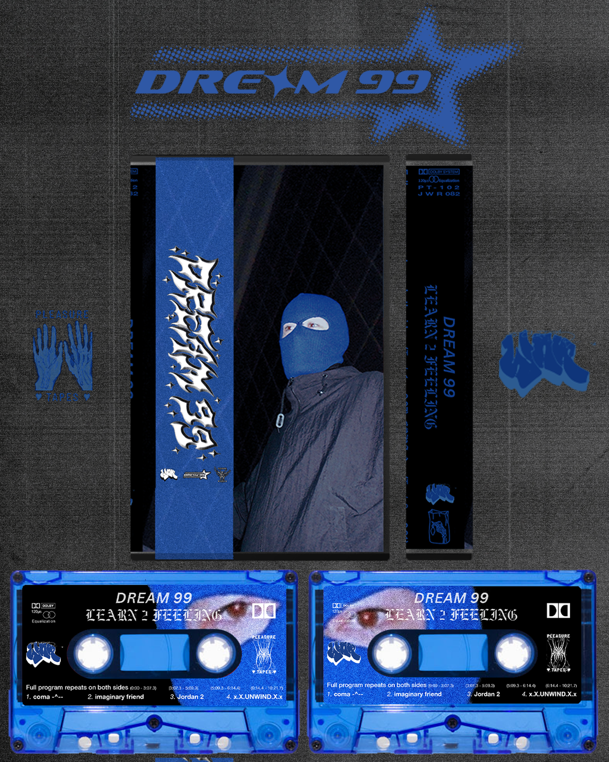 PT-102 / JWR082 - “LEARN 2 FEELING” by DREAM 99 (ltd. 50)