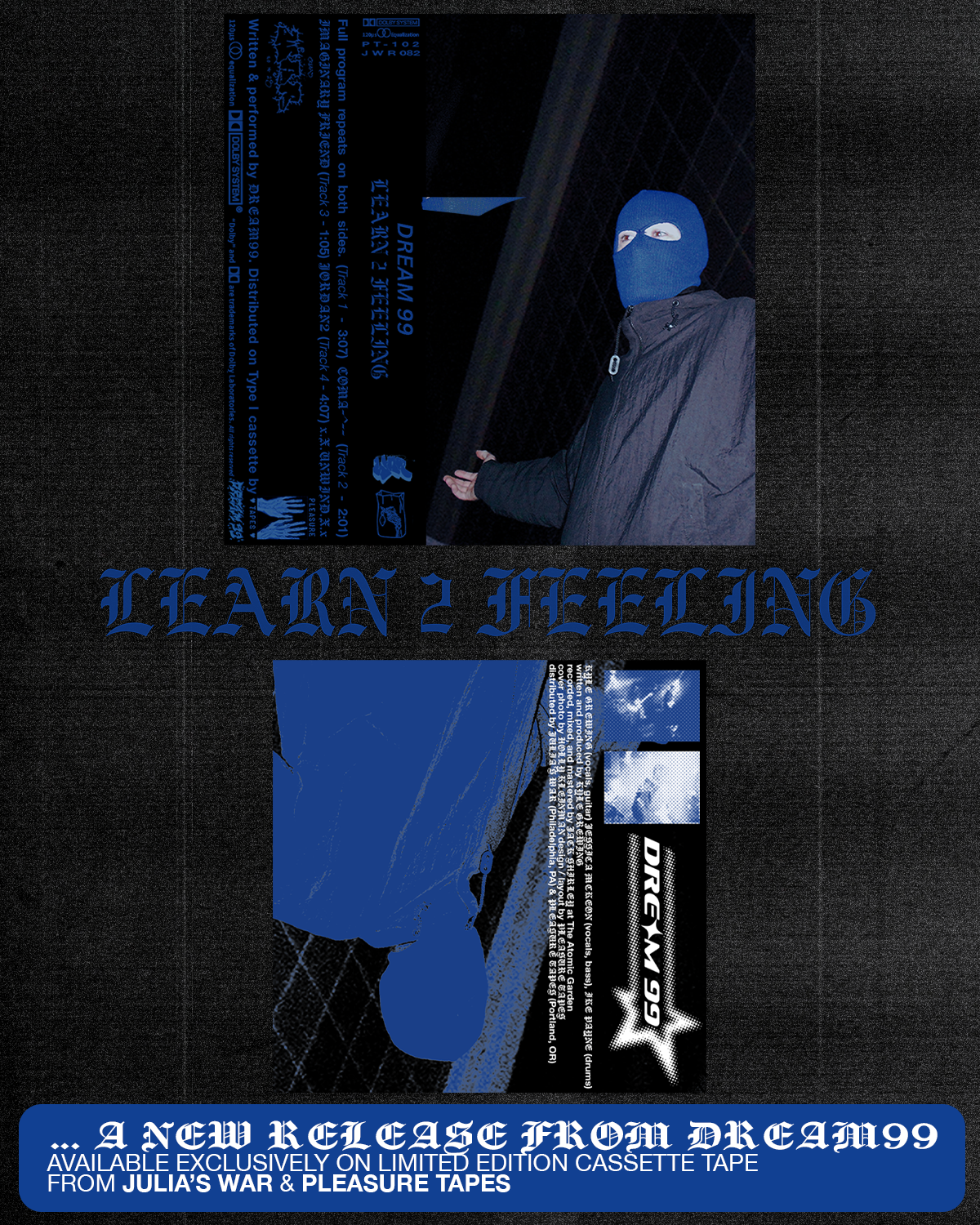 PT-102 / JWR082 - “LEARN 2 FEELING” by DREAM 99 (ltd. 50)
