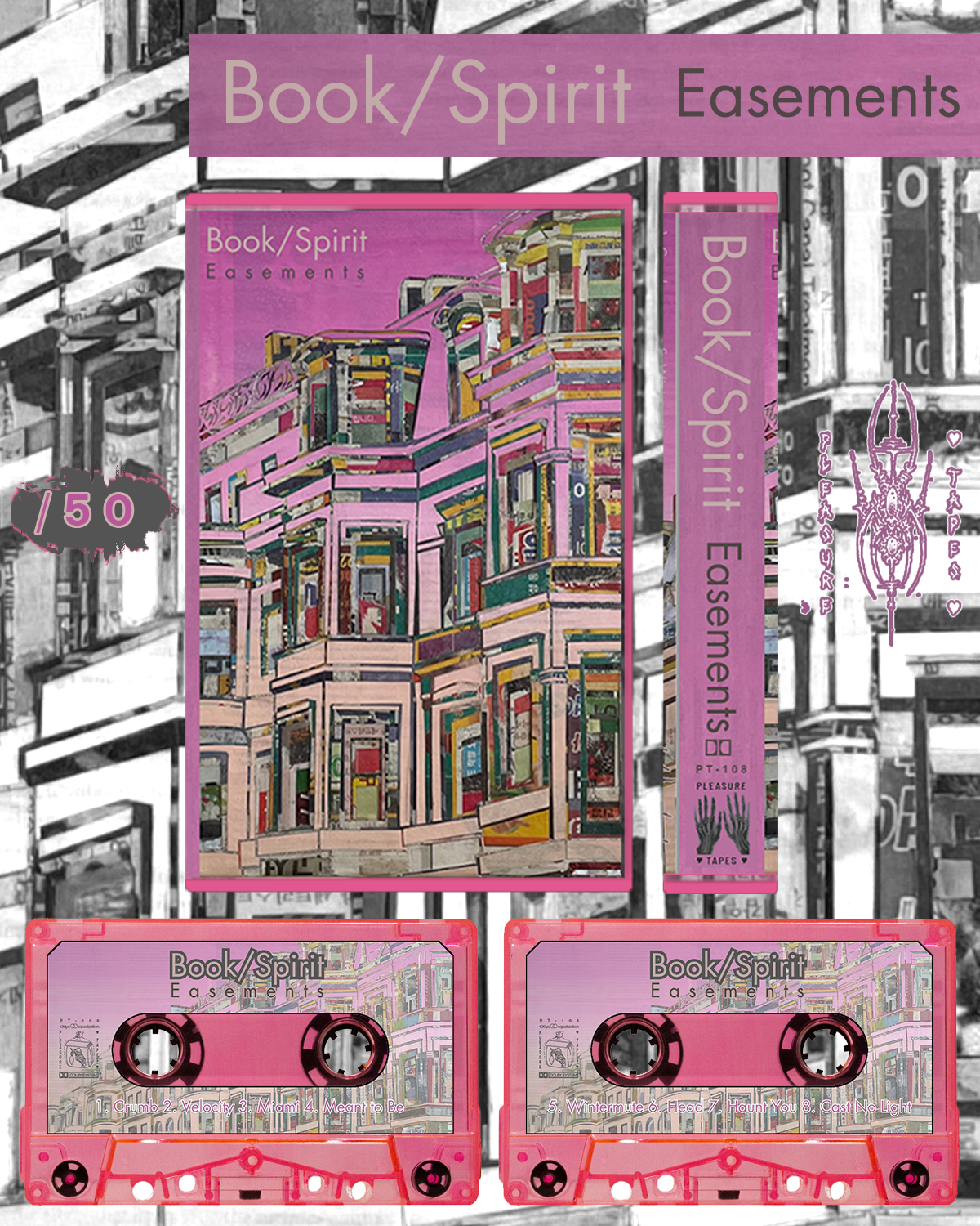 PT-108 “Easements” by Book/Spirit (ltd. 50)