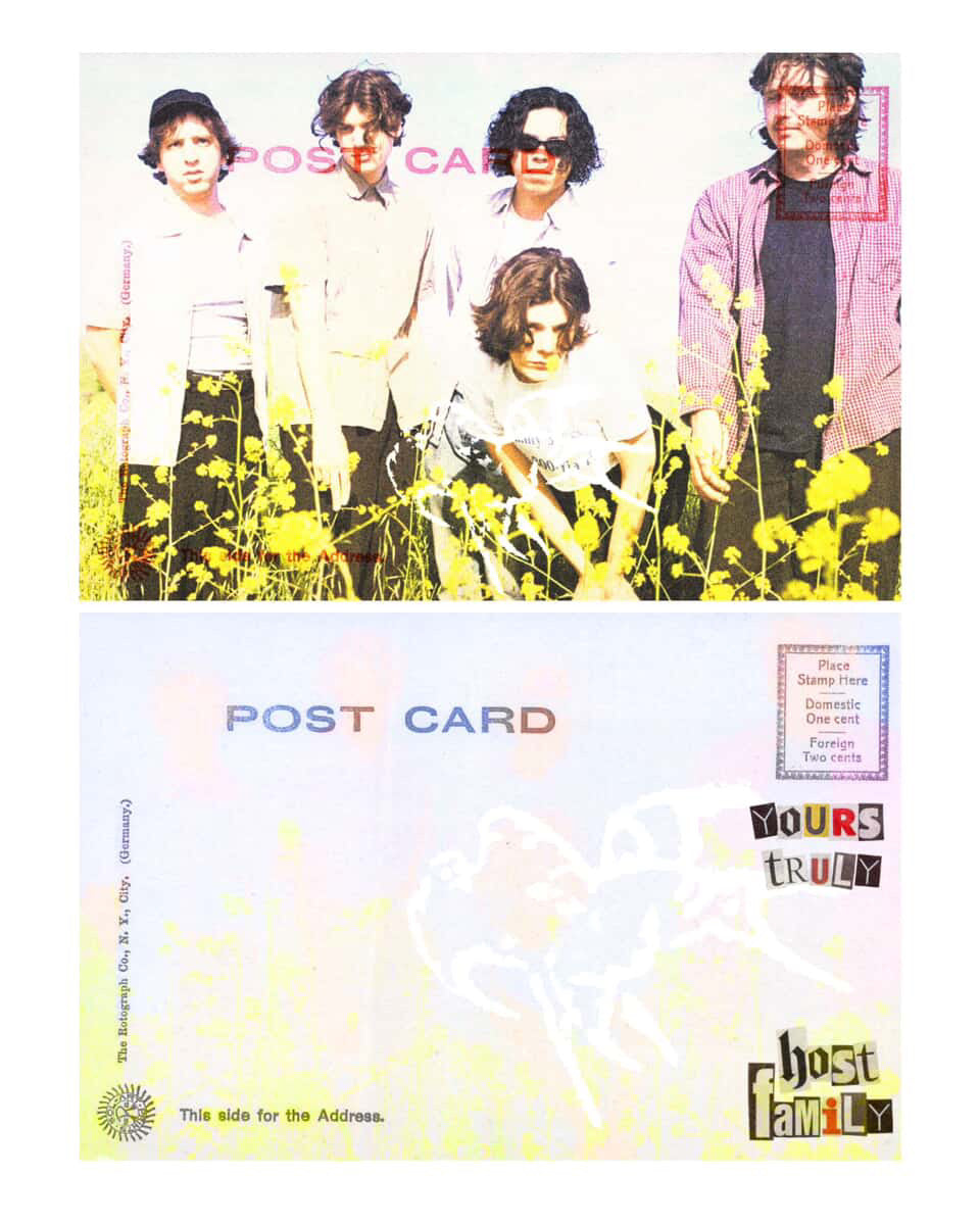Host Family - 4”x6” postcard