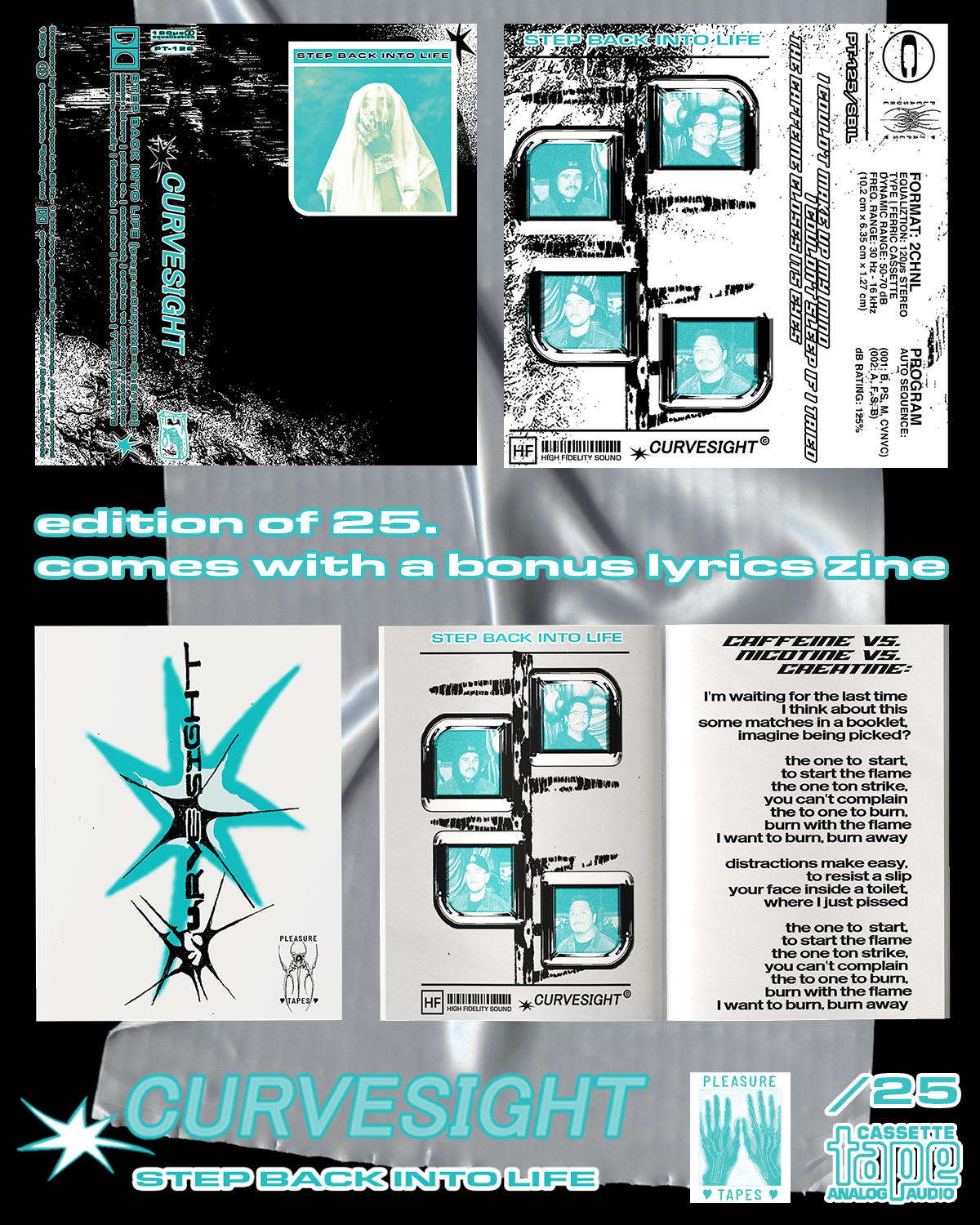 PT-126 “Step Back Into Life” by Curvesight (ltd. 25)