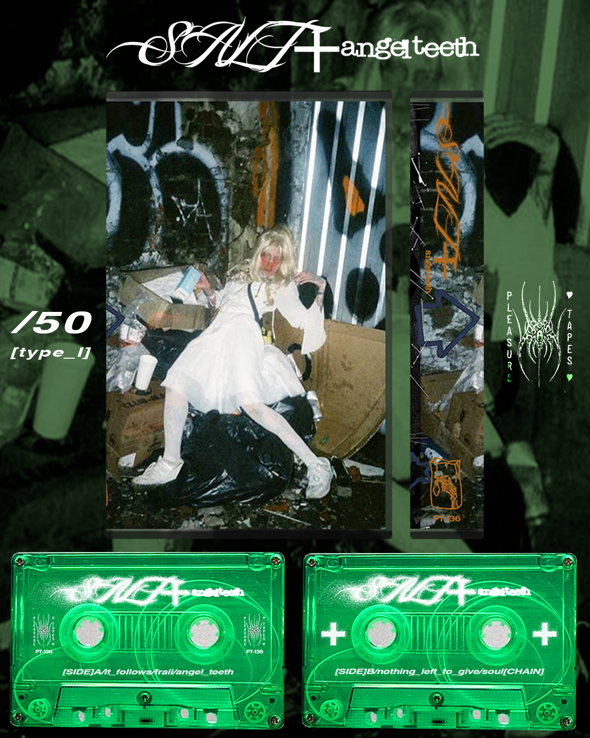 PT-136 ‘Angel Teeth’ by Salt+ (ltd. 50 / TYPE I)