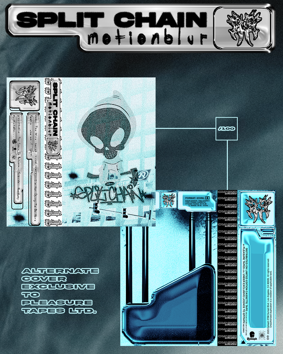 PT-141 ‘motionblur’ by Split Chain (ltd. 100) *PREORDER*