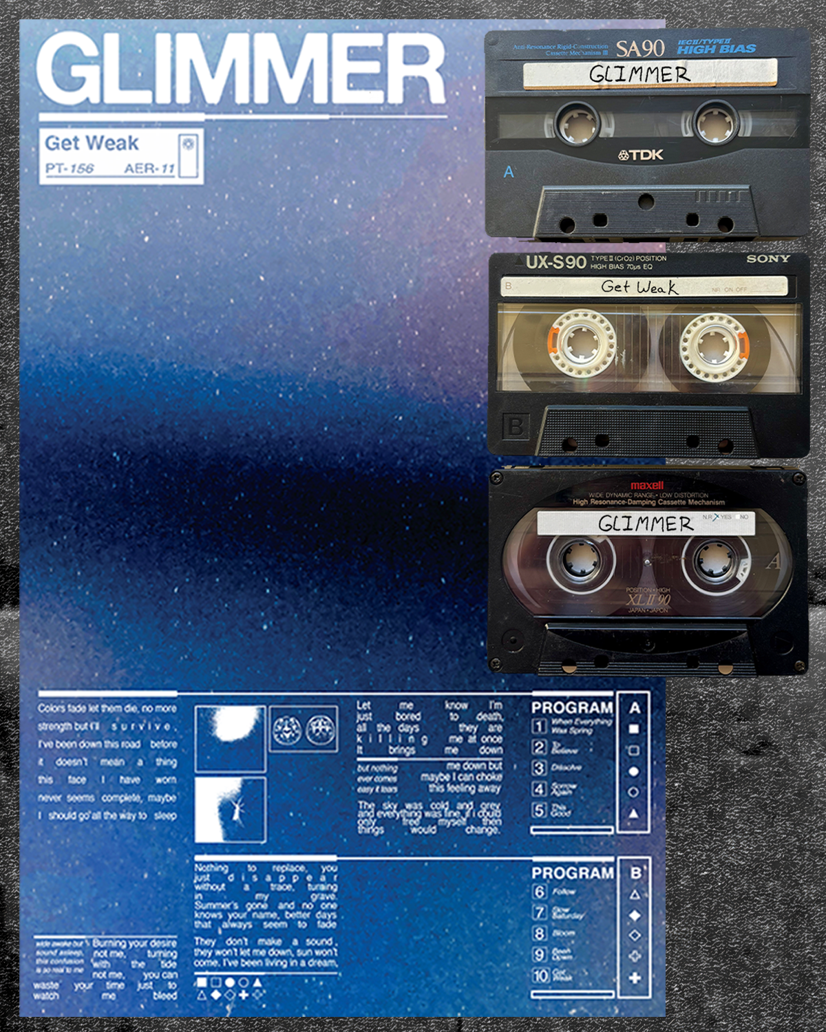 PT-156 ‘Get Weak’ by Glimmer (ltd. 15 TYPE II) *PREORDER*