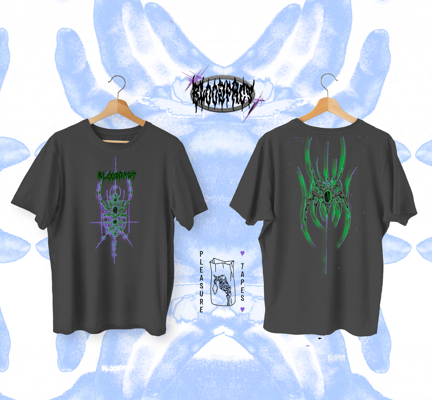blood pact - shirt w/ color print