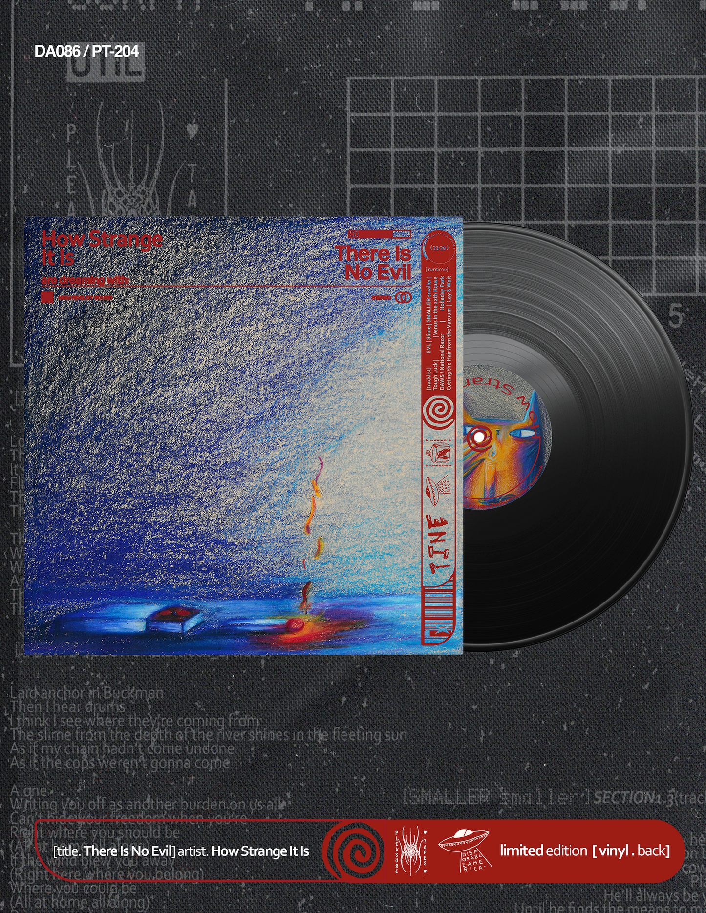 PT-204 / DA086 ‘There Is No Evil’ by How Strange It Is *PREORDER*