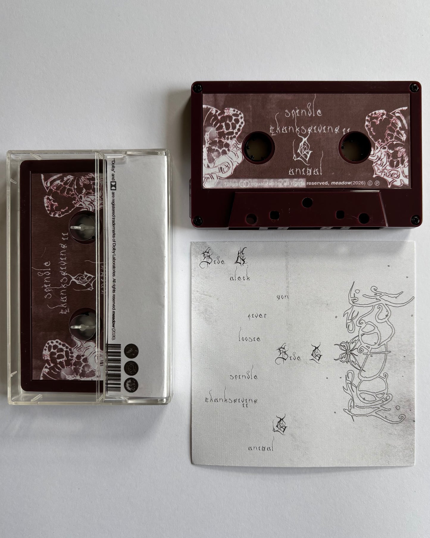 Pleasure Tapes Ltd. X Cherub Dream Records ‘S/T’ by Meadow (ltd. 50)