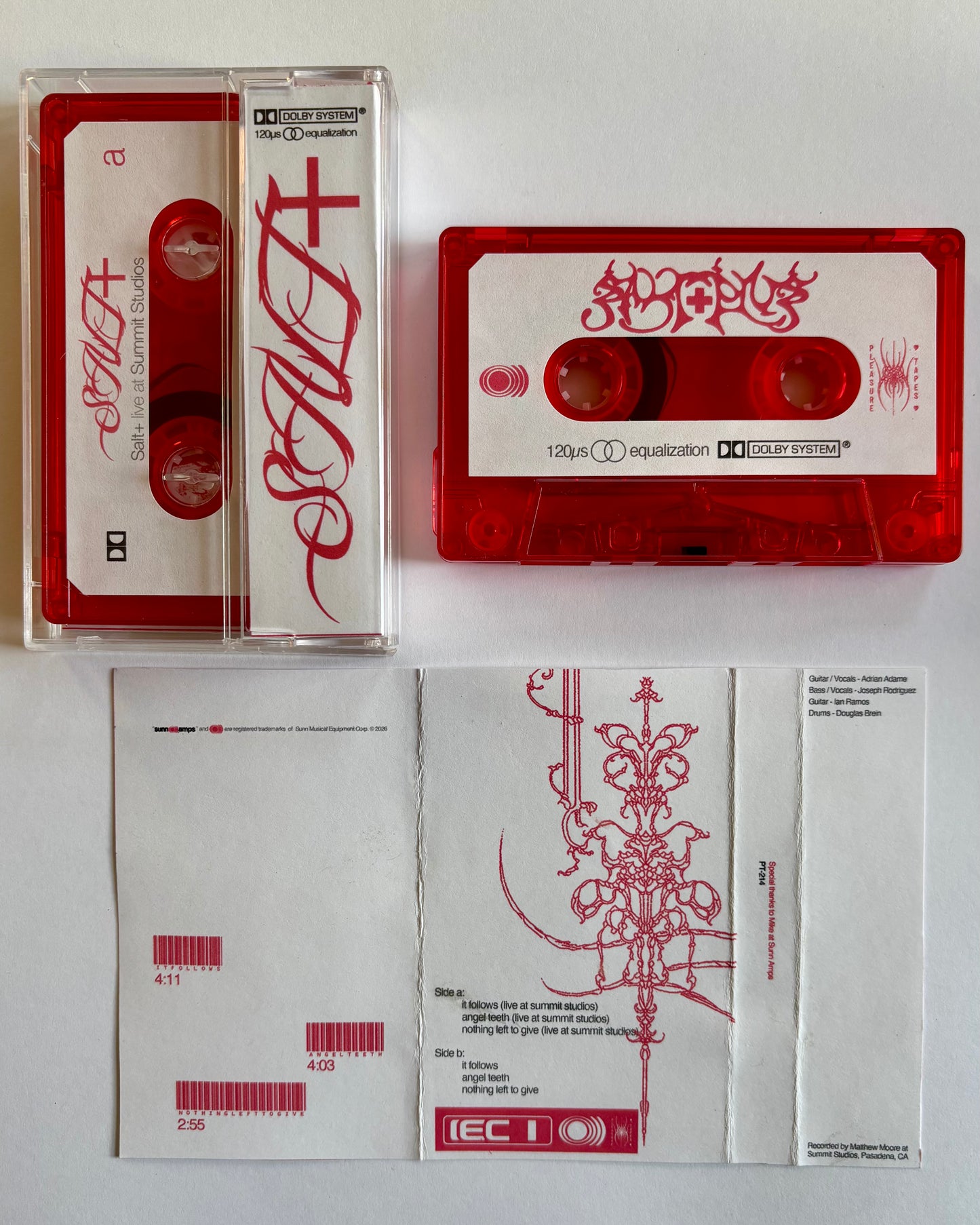 PT-214 ‘Live At Summit Studios’ by Salt+ (ltd. 50)