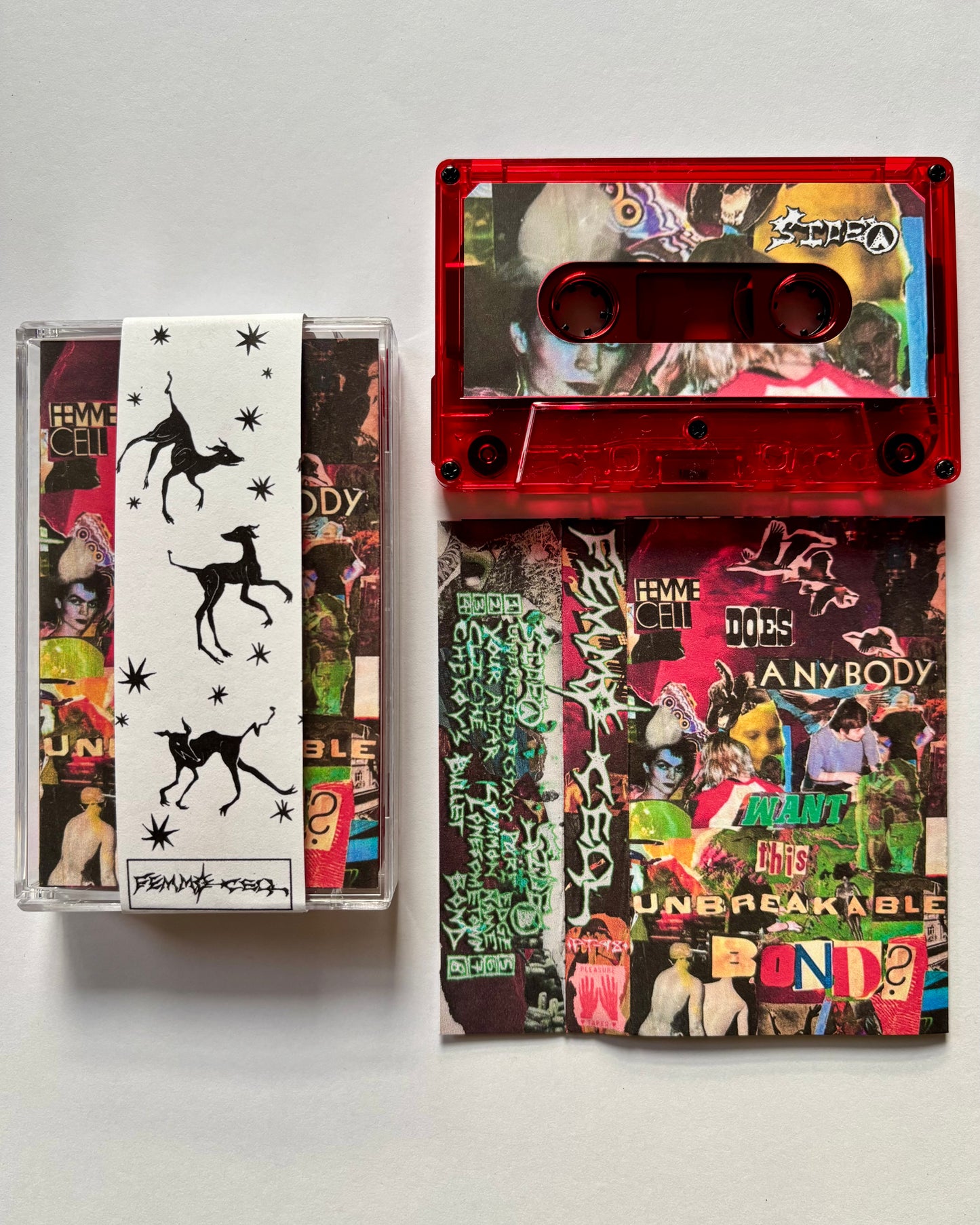 PT-98 “Does Anybody Want This Unbreakable Bond?” by Femme Cell (ltd. 50) [2nd pressing]