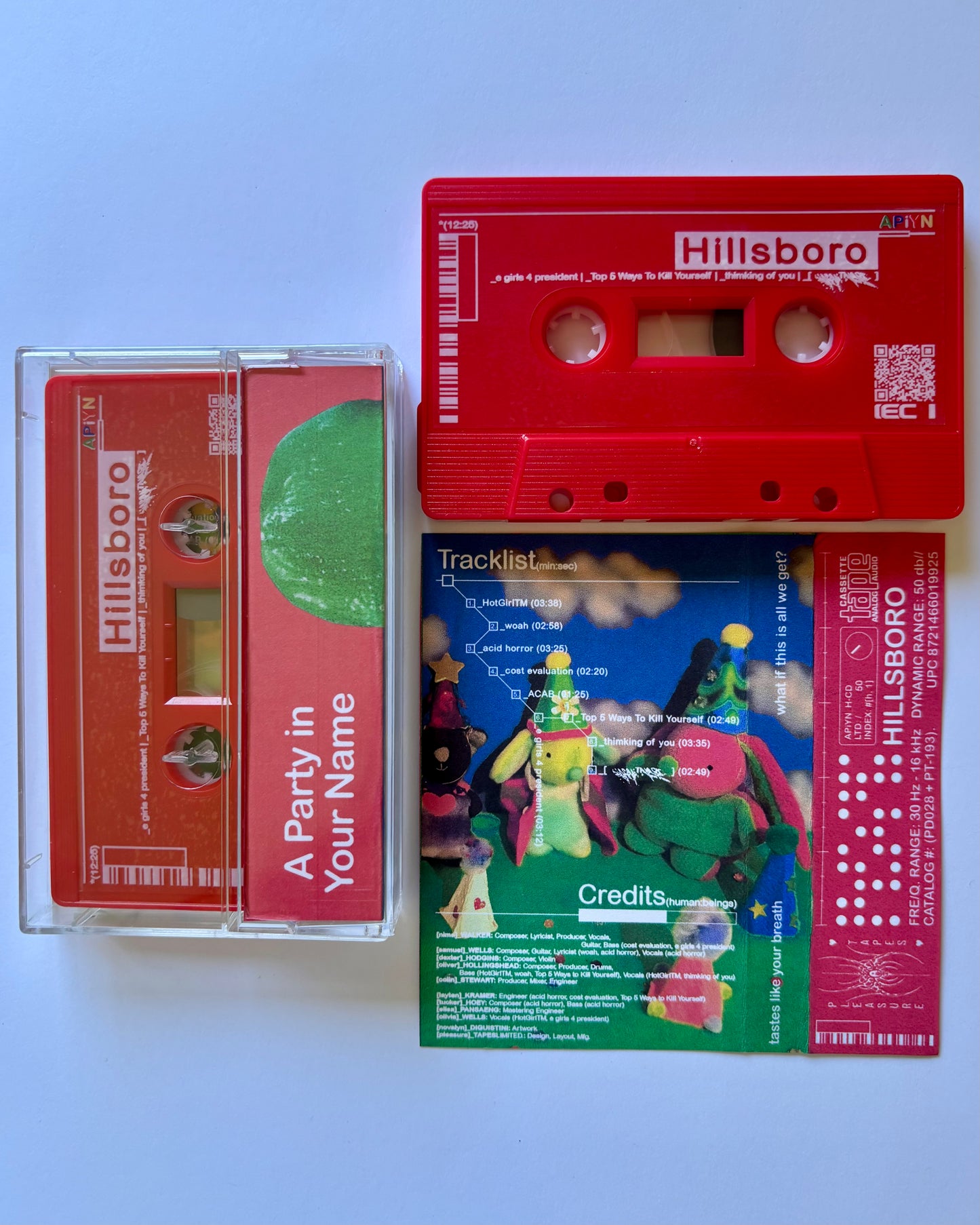 PT-193 ‘A Party in Your Name’ - cassette (ltd. 50)