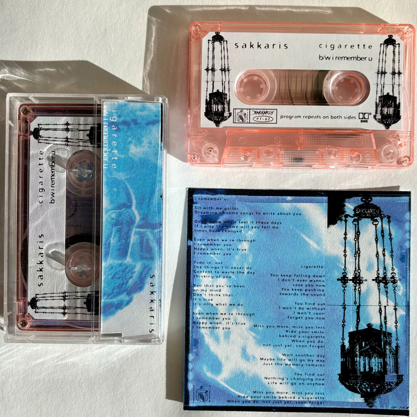 PT-62 “cigarette b/w i remember u” by Sakkaris (ltd. 25)
