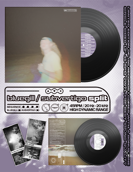 PT-133 “Split” by Bluegill / Subvertigo (ltd. 50) *PREORDER*