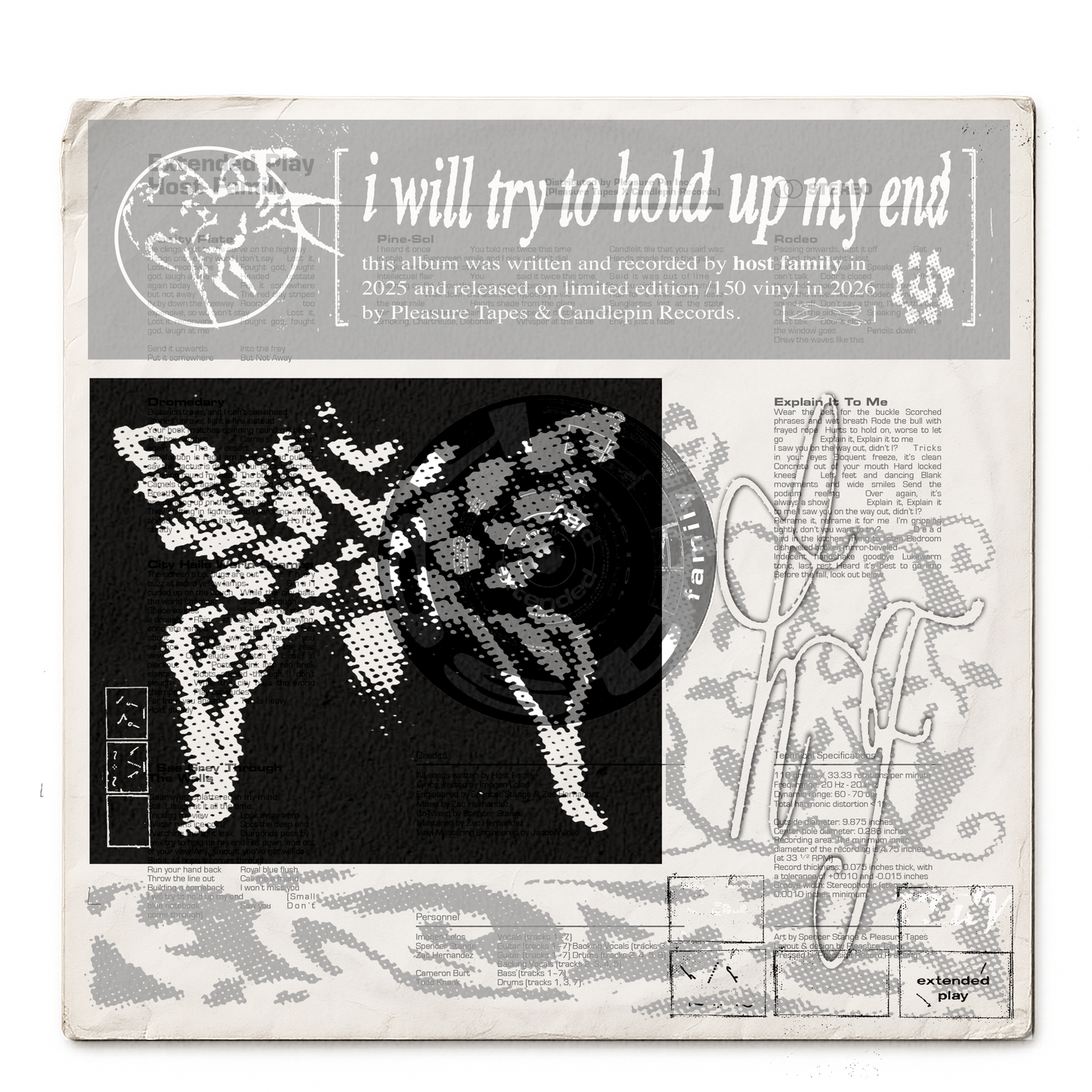 Host Family 10” PREORDER