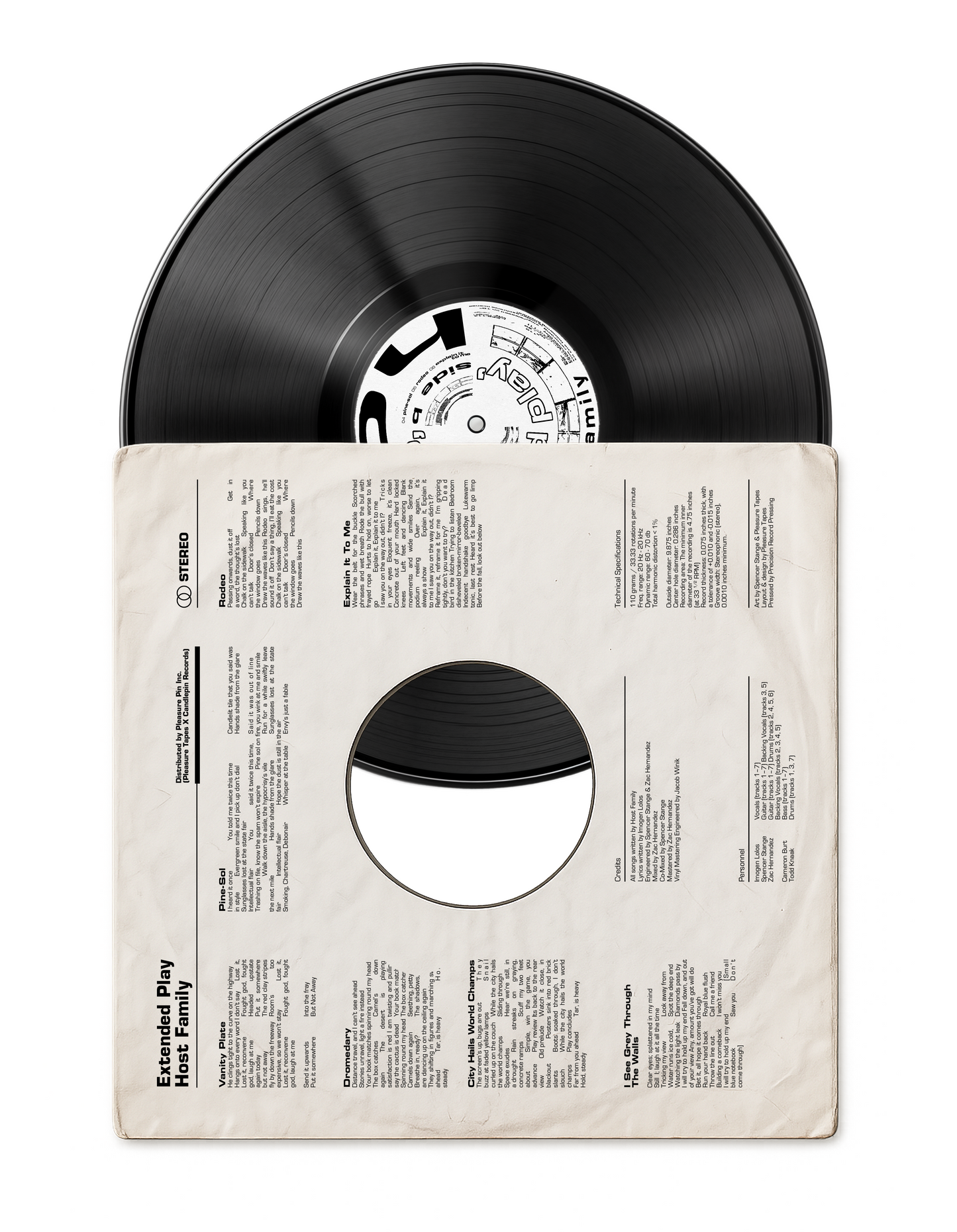 Host Family 10” PREORDER