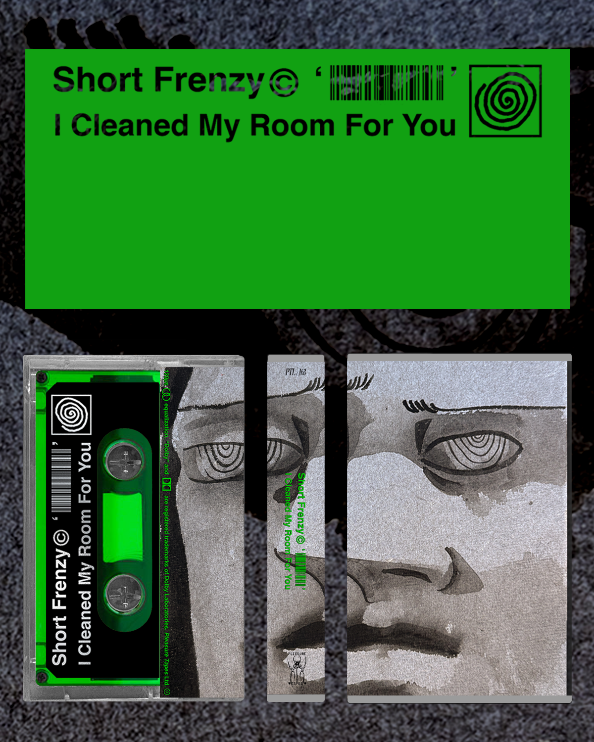 PT-163 ‘I Cleaned My Room For You’ by Short Frenzy (ltd. 50) *PREORDER*