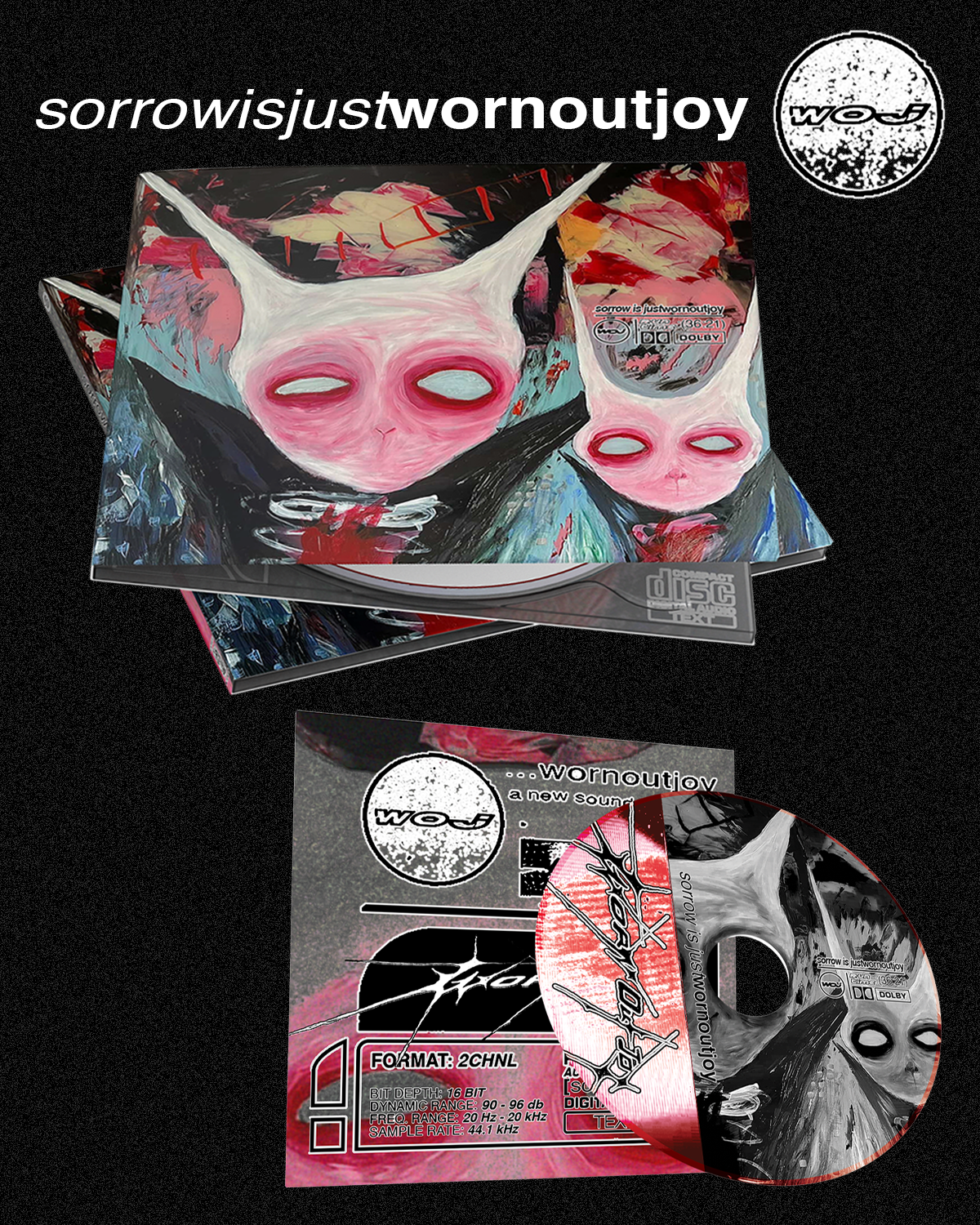 PT-162 ‘sorrowisjust’ by wornoutjoy (ltd. 50) *PREORDER*