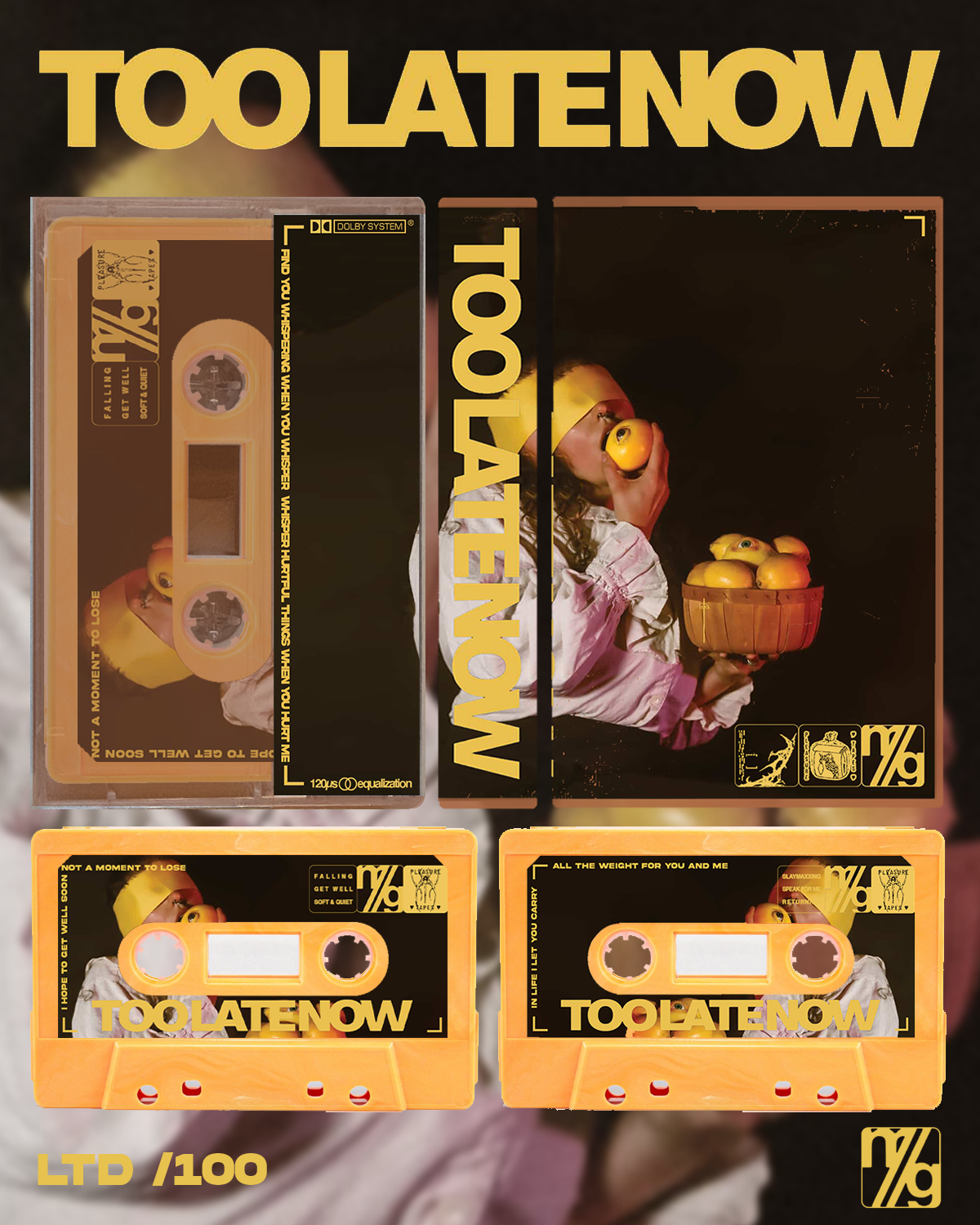 PT-167 ‘TOO LATE NOW’ by male//gaze (ltd. 100) *PREORDER*