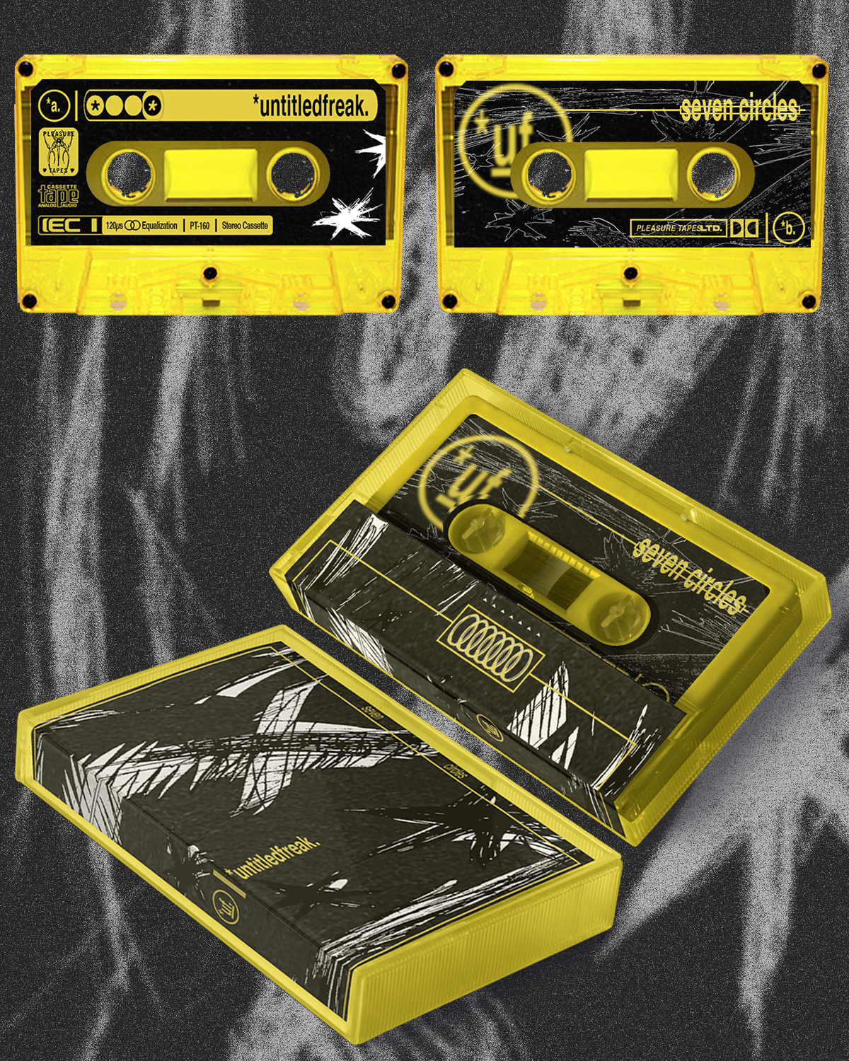 PT-160 ‘7 circles’ by untitled freak (ltd. 50) *PREORDER*