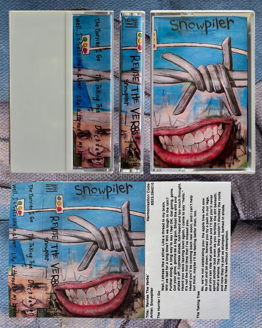 PT-182 ‘Revise The Verbs’ by Snowpiler (ltd. 50) *PREORDER*