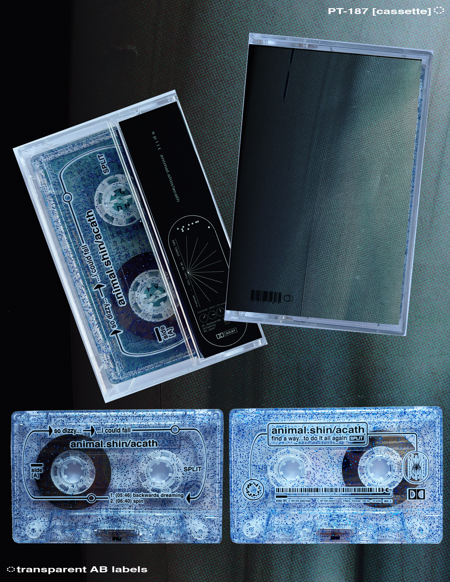 PT-187 ‘split’ by Acath / Animal Shin (ltd. 50) *PREORDER*