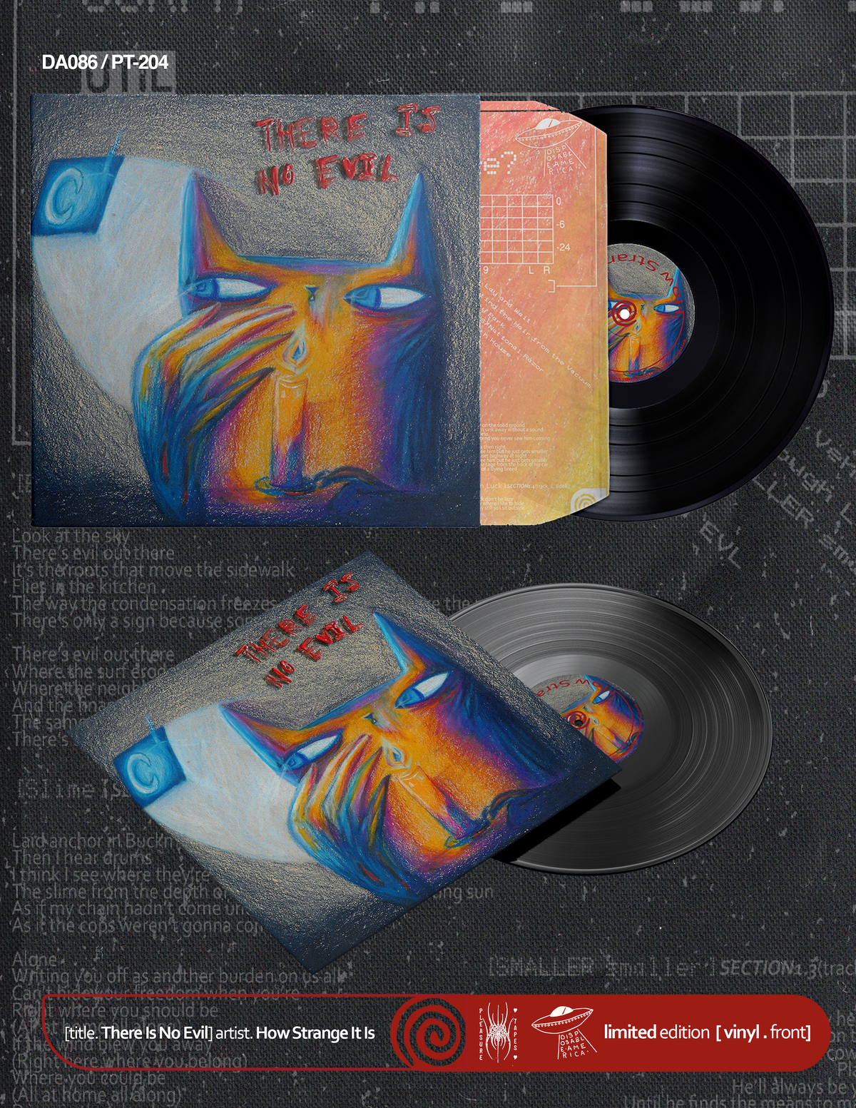 PT-204 / DA086 ‘There Is No Evil’ by How Strange It Is *PREORDER*